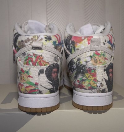 Supreme Nike Sb Dunk High Rammellzee Sz 9