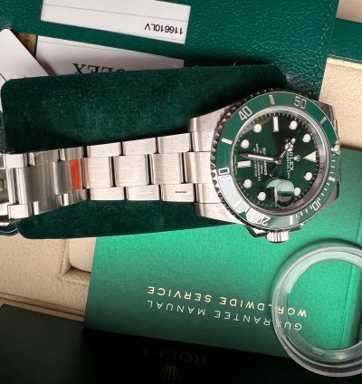 Rolex Submariner Date 116610lv Nos