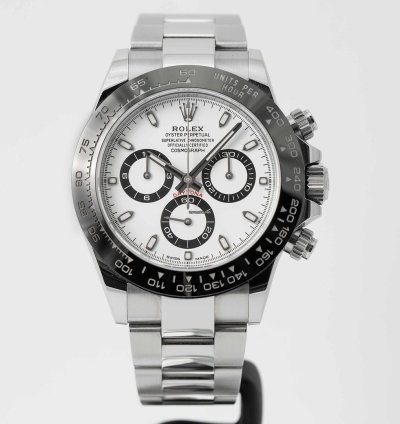 Rolex Daytona White Dial Ceramic Bezel 40mm 116500ln