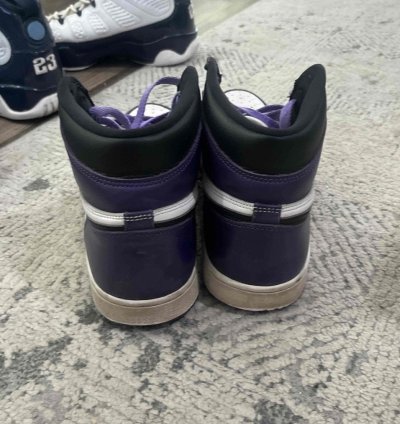 Jordan 1 Court Purple