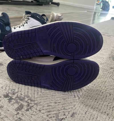 Jordan 1 Court Purple
