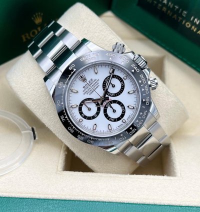 Rolex Daytona White Dial Full Stickers New 2022