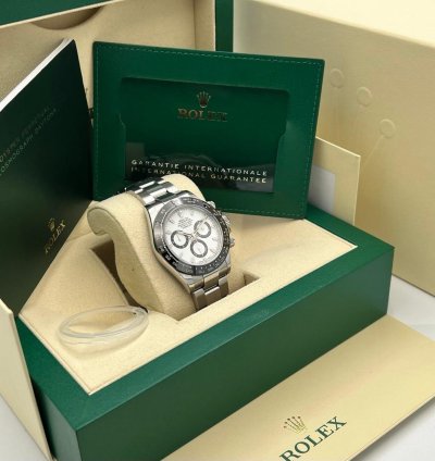 Rolex Daytona White Dial Full Stickers New 2022