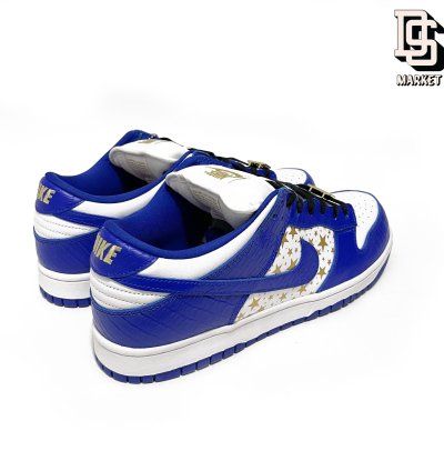 Supreme Nike Sb Dunk Low Pro Og Qs Royal Blue Stars 2021