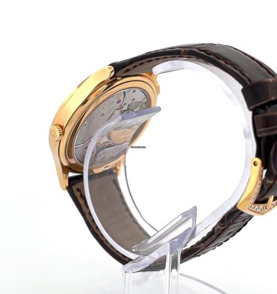 Patek Philippe World Time Complications World Time 36mm Box Papers Pink Gold With Diamond