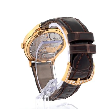 Patek Philippe World Time Complications World Time 36mm Box Papers Pink Gold With Diamond