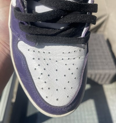 Jordan 1 Court Purple