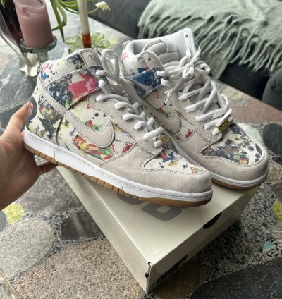 Supreme Nike Sb Dunk Rammellzee High