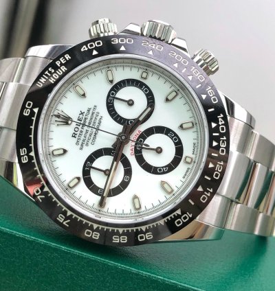 Rolex Daytona White Dial Panda 116500ln