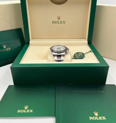 Rolex Daytona White Dial Stainless Steel Bracelet 116500ln Unworn 2022