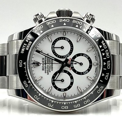 Rolex Daytona White Dial Stainless Steel Bracelet 126500ln Unworn 2025