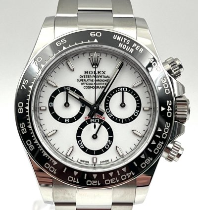 Rolex Daytona White Dial Stainless Steel Bracelet 126500ln Unworn 2025