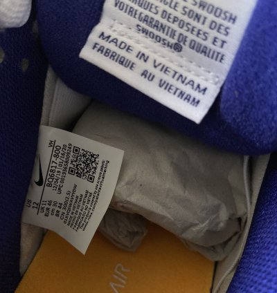 Us 12 Nike Sb Dunk Low Laser Orange Lakers Color