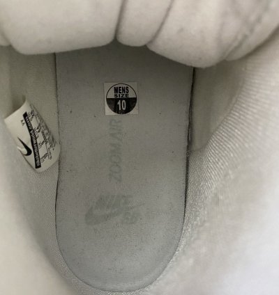 Used Nike Sb Dunk High Pro White Ice 2015 Size 10