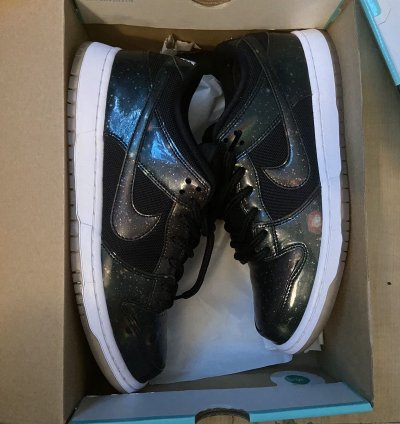 Used Nike Sb Dunk Low Trd Qs Galaxy 420 Intergalactic 2017