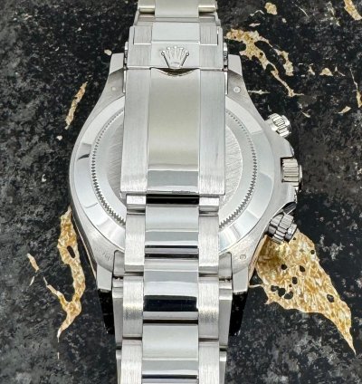 Rolex Daytona White Gold - 116509 - Red Sapphire - 126599tru - Custom Bezel
