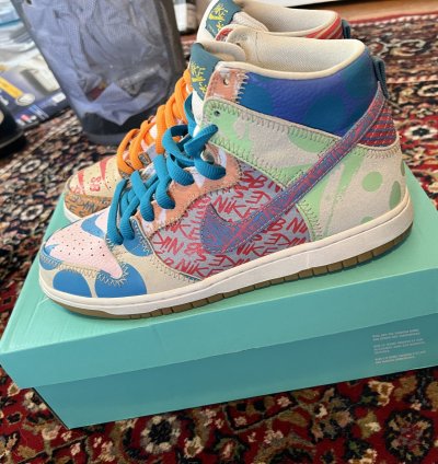 What The Dunk Thomas Campbell Nike Sb Dunk Hi