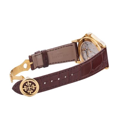 Patek Philippe World Time Enamel Dial Rare Yellow Gold 5131j