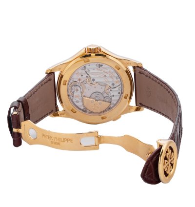 Patek Philippe World Time Enamel Dial Rare Yellow Gold 5131j