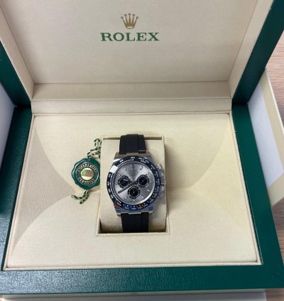 Rolex Daytona White Gold - New - Fullset