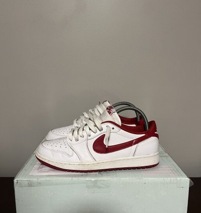 Jordan 1 Low Varsity Red Big Swoosh 2015