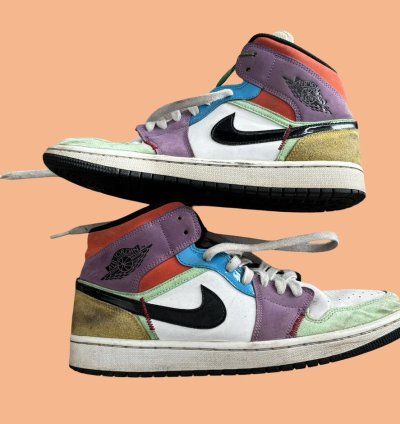 Jordan 1 Mid Se Multi-color