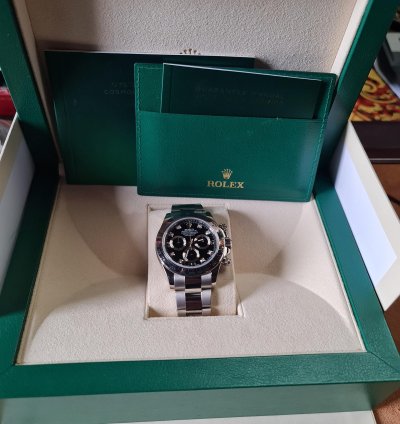 Rolex Daytona White Gold And Factory Diamonds