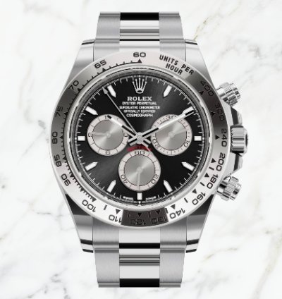 Rolex Daytona White Gold Black Dial 126509 new Unworn