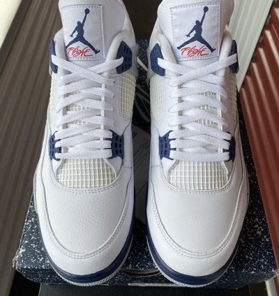 Nike Air Jordan Retro 4 Midnight Navy Dh6927140 Size 12 5