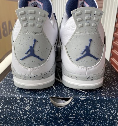 Nike Air Jordan Retro 4 Midnight Navy Dh6927140 Size 12 5