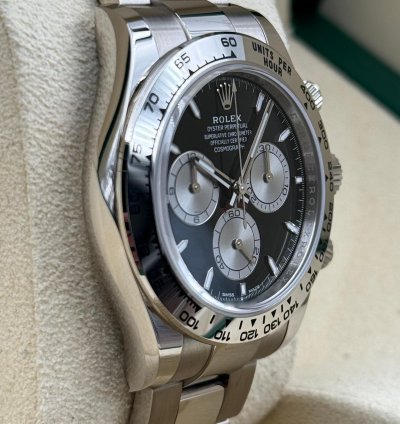 Rolex Daytona White Gold Black Dial 126509 Unworn 2023