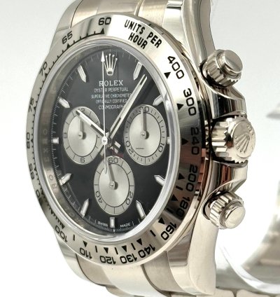 Rolex Daytona White Gold Black Dial 126509 Unworn 2023