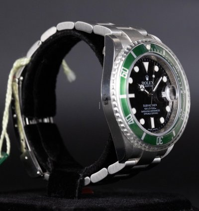 Rolex Submariner Date 16610lv Submariner Kermit New Old Stock