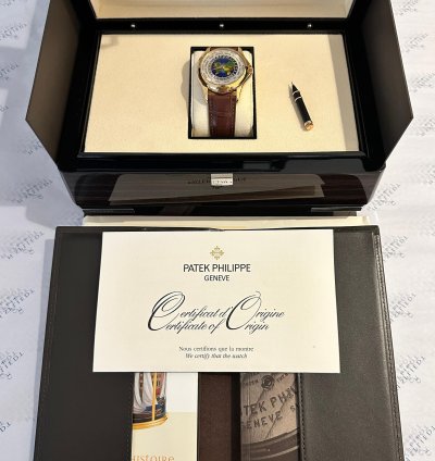 Patek Philippe World Time Fullset Closonn Enamel Dial 5131j-014 Europe-africa-america La Paz Ed
