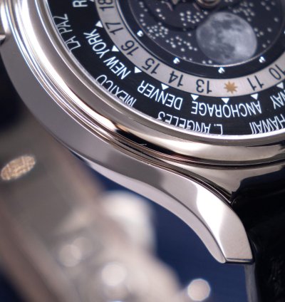 Patek Philippe World Time Moonphase 5575g 175th Anniversary In 18k White Gold Full Set