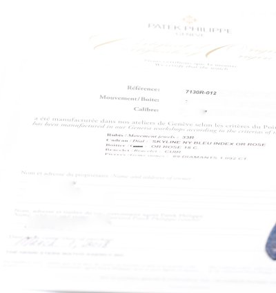 Patek Philippe World Time New York 7130r-012