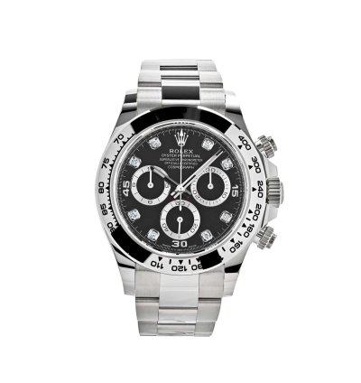 Rolex Daytona White Gold Black Diamond Dial 126509