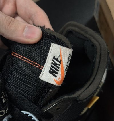 Nike Air Max 90 Off White Black 2019 Size 11