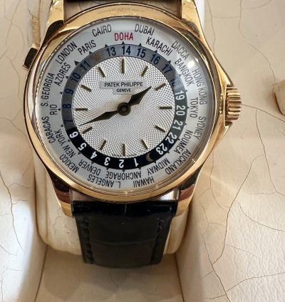 Patek Philippe World Time Rare Doha Limited Edition Produced For State Of Qatar