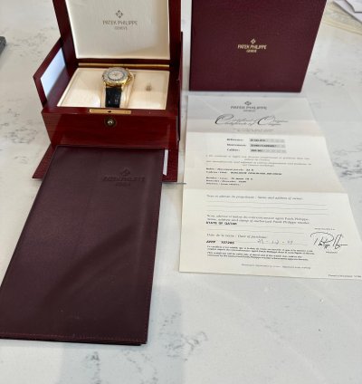 Patek Philippe World Time Rare Doha Limited Edition Produced For State Of Qatar