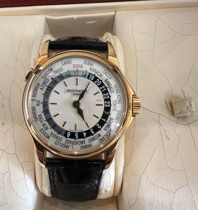 Patek Philippe World Time Rare Doha Limited Edition Produced For State Of Qatar
