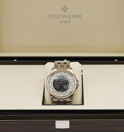 Patek Philippe World Time Ref 5130 1g-010 New Service Full Set