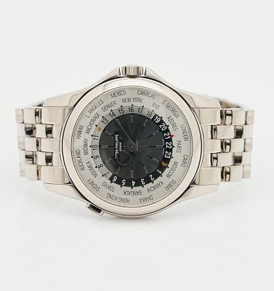 Patek Philippe World Time Ref 5130 1g-010 New Service Full Set