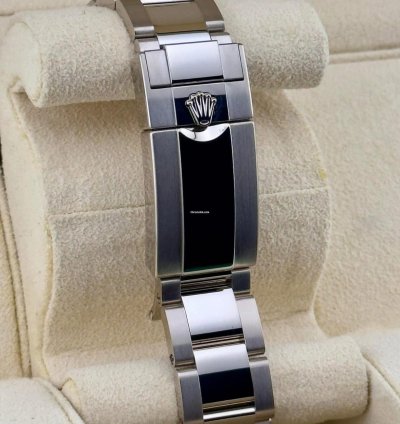 Rolex Daytona White Gold Cosmograph Daytona 40mm Watch - Steel And Black Index Dial 116509