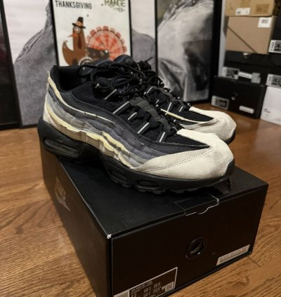 Nike Air Max 95 Comme Des Garcons Black Grey