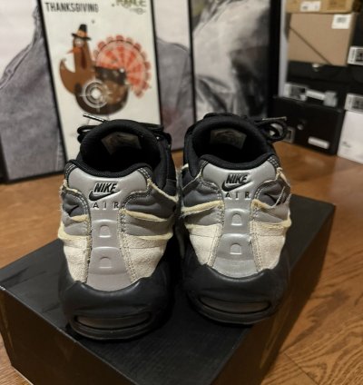 Nike Air Max 95 Comme Des Garcons Black Grey