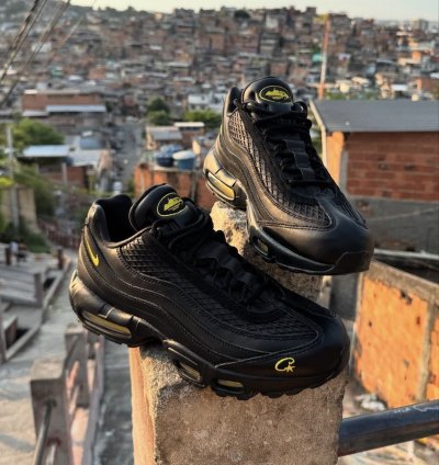 Nike Air Max 95 Corteiz Honey Black Size 9 5