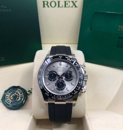 Rolex Daytona White Gold Oysterflex 2023 Full Set