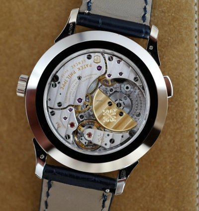 Patek Philippe World Time White Gold World Time Enamel Watch Ref 5231