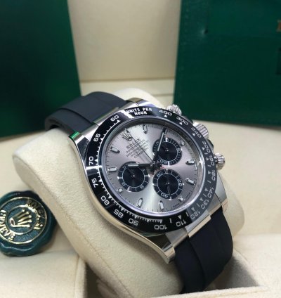 Rolex Daytona White Gold Oysterflex 2023 Full Set